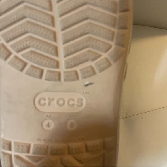 Crocs Leopard Print Clogs - Tan - Picture 5 of 5